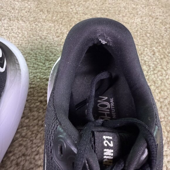 Brooks Glycerin GTS 21 Shoes Womens Size 8 Wide Black Running Road DNA Loft - Picture 4 of 12